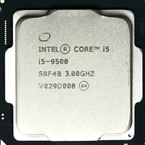 Intel® Core™ i5-9500 Processor 9M Cache, up to 4.40 GHz